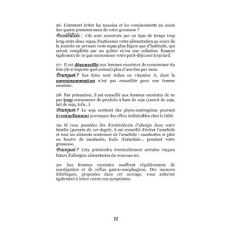 Quelle alimentation pour la femme enceinte ?