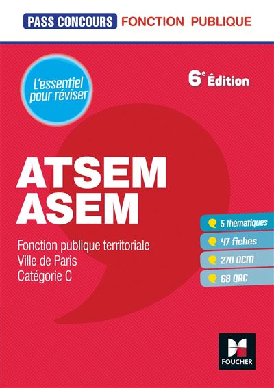 Pass'Concours 2017 ATSEM, ASEM
