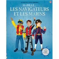 Habille... Les Navigateurs et les Marins - Autocollants Usborne
