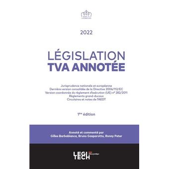 Législation TVA annotée