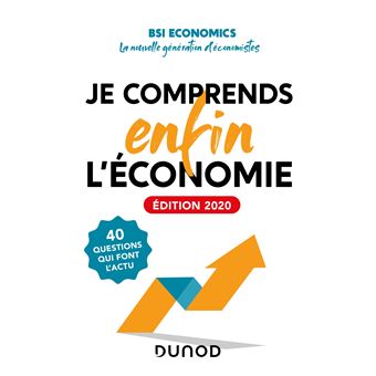 Je comprends enfin l'économie - Edition 2020 - 40 questions qui font l'actu