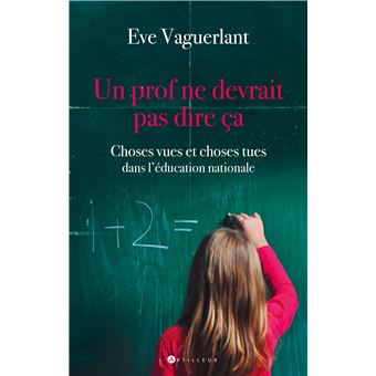 Un prof ne devrait pas dire ça