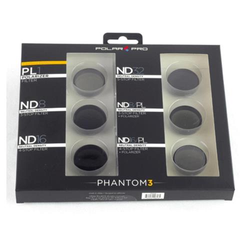POLARPRO FILTERS SET 6 PCS