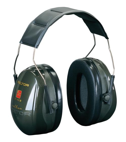 Casque protection auditive 3M Peltor Optim II Grand confort Vert foncé