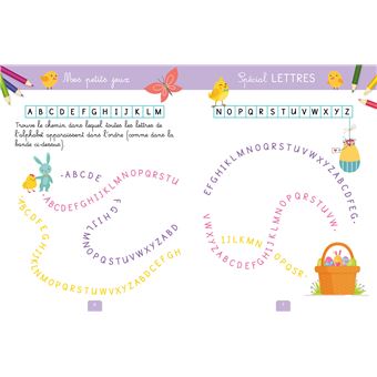 Mes coloriages magiques du printemps et de Pâques - Lettres