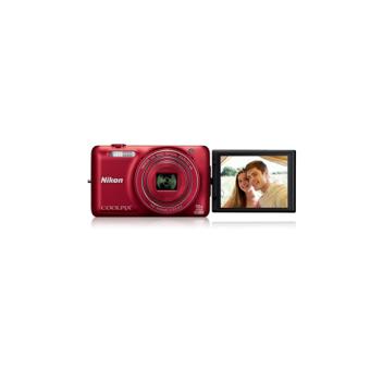 Compact Nikon Coolpix S6600 Rouge - Appareil photo compact Compact Nikon Coolpix S6600 Rouge - Appareil photo compact