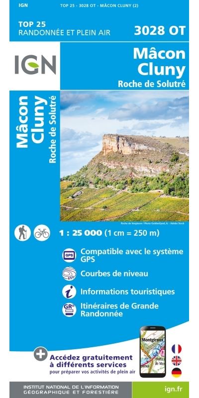 MACON / CLUNY / ROCHE DE SOLUTRE 1/25