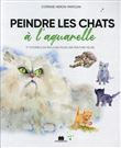 Peindre les chats à l'aquarelle