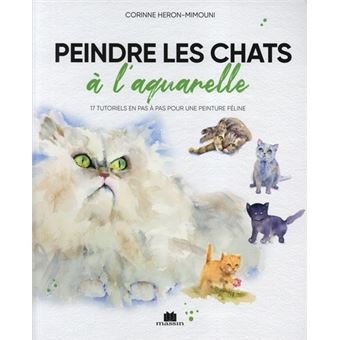Peindre les chats à l'aquarelle