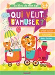 Qui veut s'amuser ? (Train animaux) - Point à point, Labyrinthes, Mots fléchés ...