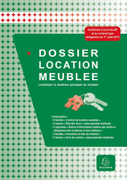 Dossier Exacompta Location meublée