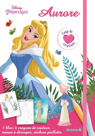 Disney Princesses Disney Princesses Aurore Coup De Coeur Creations Collectif Cartonne Achat Livre Fnac