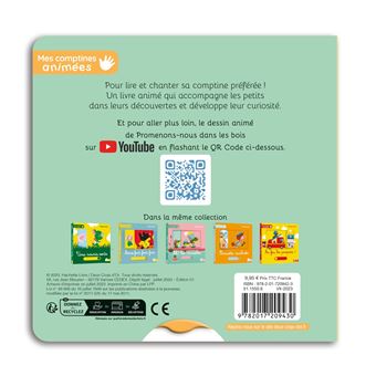 Mes comptines animées - Promenons-nous dans les bois