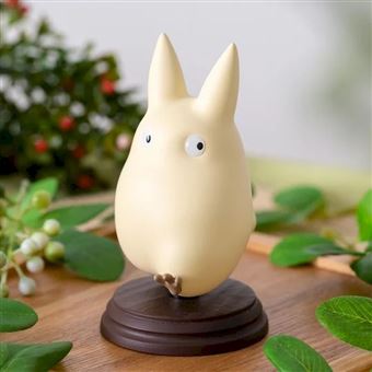 Statue Mon voisin Totoro Ghibli Totoro Blanc Marchant