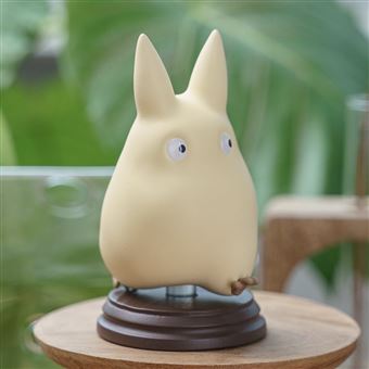 Statue Mon voisin Totoro Ghibli Totoro Blanc Marchant