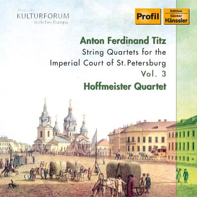 String quartets for the imperial court St Petersburg - Volume 3