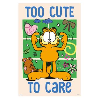 Poster Garfield Trop Mignon