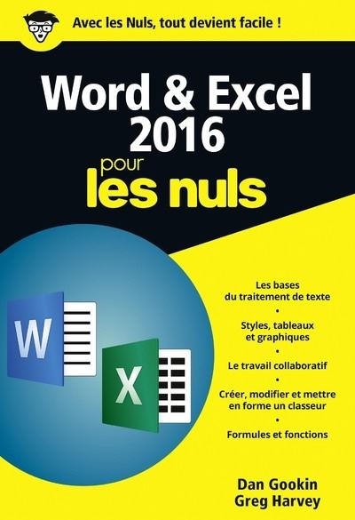 Word et excel 2016 poche pour les nuls