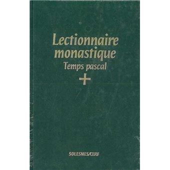 Lectionnaire monastique (latin-français) vol. 3 temps pascal