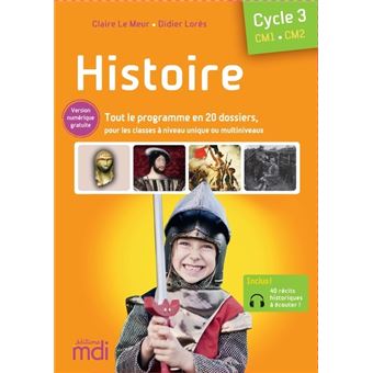 MDI Histoire - Fichier CM1/CM2