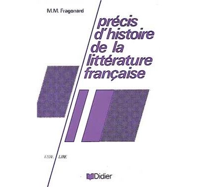 Précis d'histoire de la littérature française - Livre