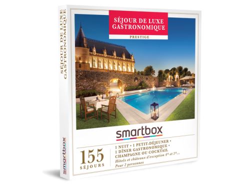 Coffret cadeau Smartbox Séjour de luxe gastronomique