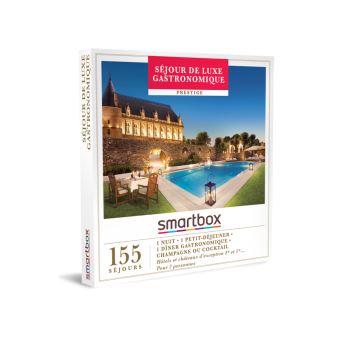 Coffret cadeau Smartbox Séjour de luxe gastronomique - 1