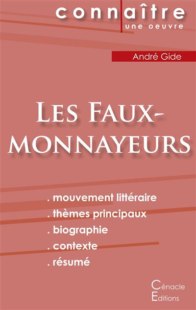 Fiche de lecture Les faux-monnayeurs d'André Gide