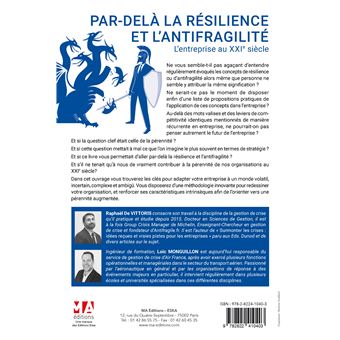 Par delà la Résilience et l'Antifragilité 2eme édition