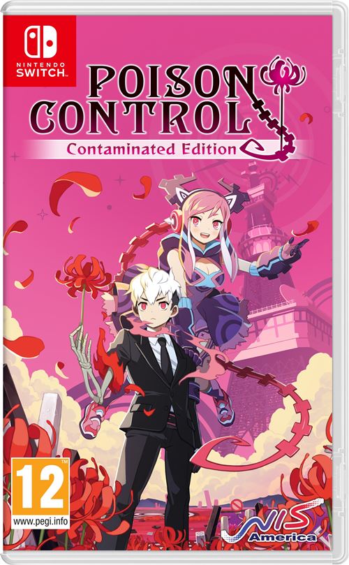 Pochette avant du jeu Poison Control Contaminated Edition Nintendo Switch