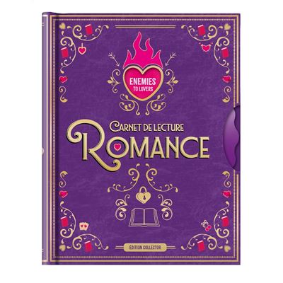 Carnet de lecture Romance - Edition collector