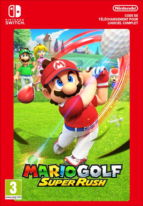 Code de telechargement Nintendo Full Game Mario Golf Super R