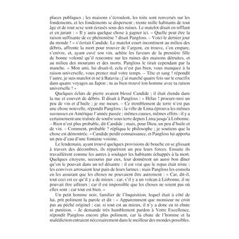 Candide ou l'Optimisme