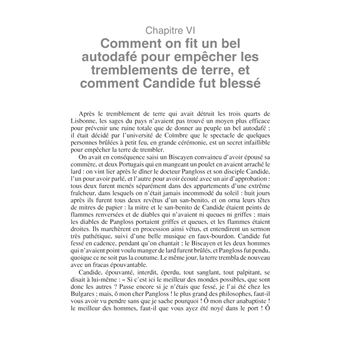 Candide ou l'Optimisme