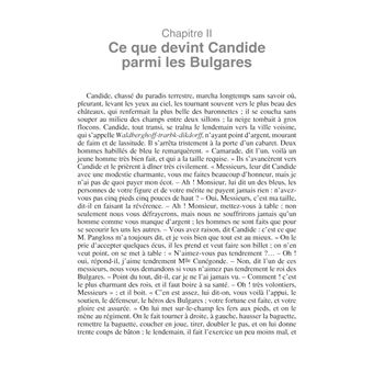 Candide ou l'Optimisme