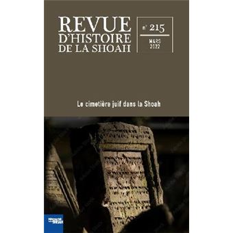 Revue d'Histoire de la Shoah