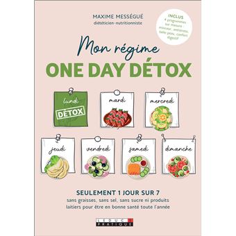 Mon régime one day détox
