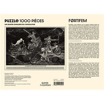 Puzzle Les 4 Cavaliers de l'Apocalypse