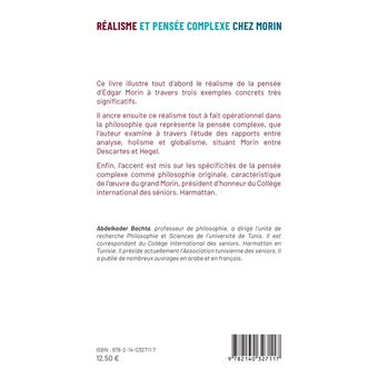 Réalisme et pensée complexe chez Morin