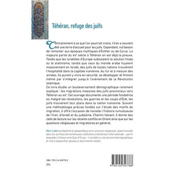 Téhéran, refuge des juifs