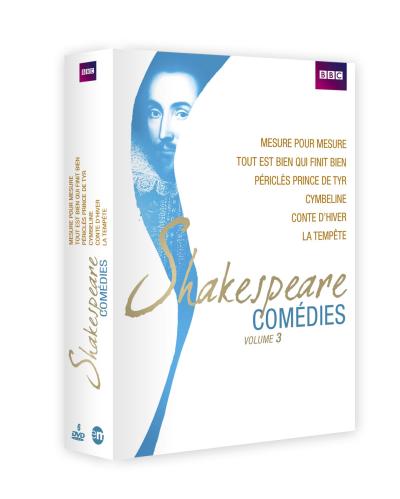 Coffret Shakespeare : Comédies Volume 3 DVD