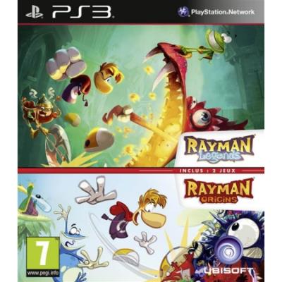 Compil Rayman Legends + Origins Jeu PS3 