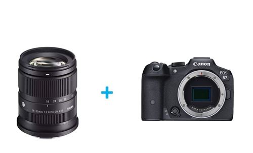 SIGMA Objectif zoom standard  18-50mm F2.8 DC DN Contemporary APS-C autofocus rapide Noir - Neuf