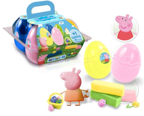 Pâte à modeler valisette d'œufs Peppa Pig Canal Toys - Pâte à