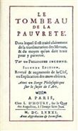 Le tombeau de la pauvrete