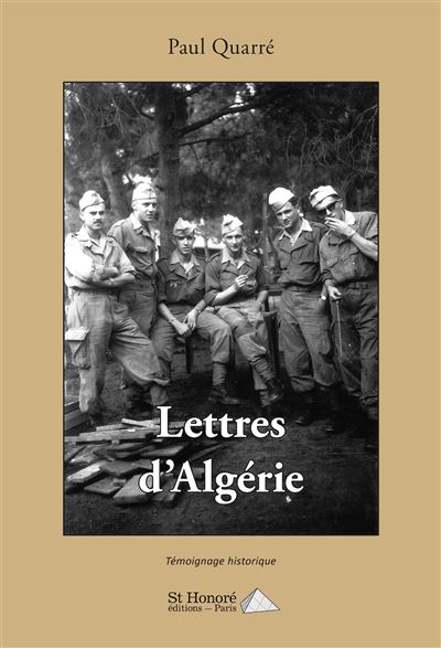 Lettres d'Algérie - Paul Quarré - broché