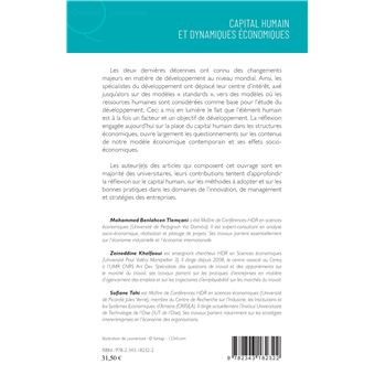 Capital humain et dynamiques économiques