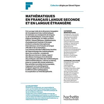 Mathematiques en franþais langue seconde ou en langue etrang
