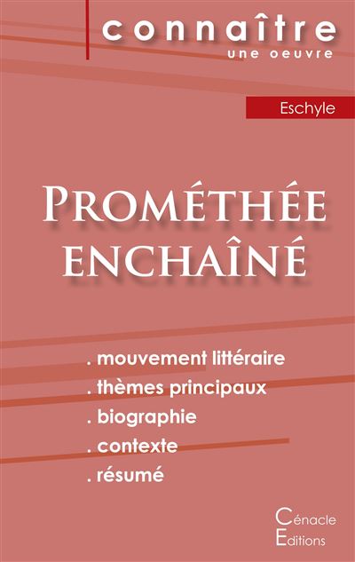 Fiche de lecture, Prométhée enchaîné
