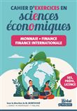 Cahier d'exercices en sciences économiques – Monnaie, finance, finance internationale